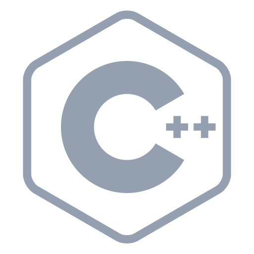 Cpp programming language flat PNG Design