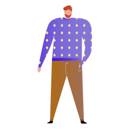 Ilustración de pie de padre Diseño PNG
