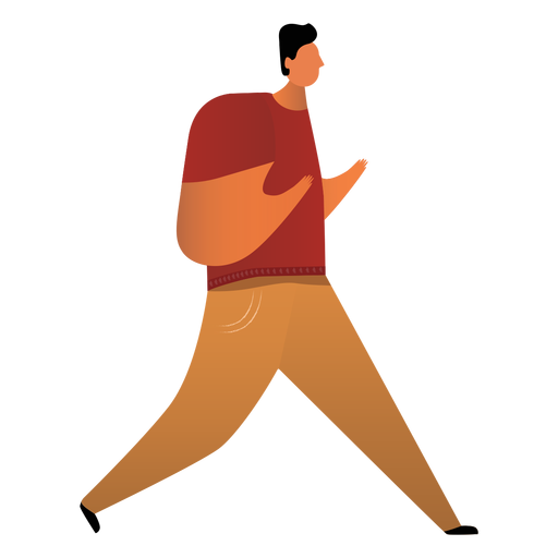 Download Father walking illustration - Transparent PNG & SVG vector file
