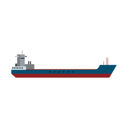 Icono de barco de basura Transparent PNG