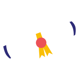 Graduation diploma PNG Design