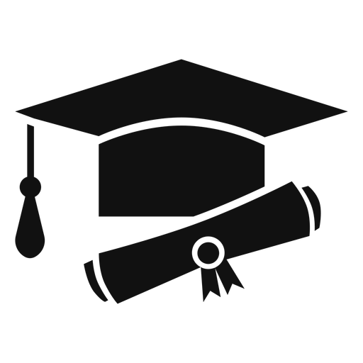 Sombrero De Graduación Y Diploma Plana Descargar Pngsvg Transparente