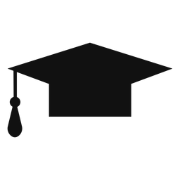 Download Graduation Hat Silhouette Transparent Png Svg Vector