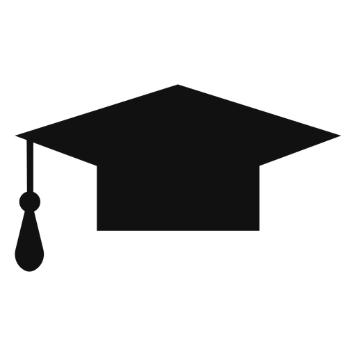 Download Graduation Hat Silhouette Transparent Png Svg Vector File