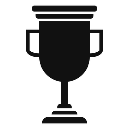 Trofeo de graduación plana Transparent PNG