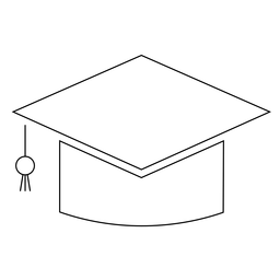 Gtaduate Kappen-Symbol PNG-Design