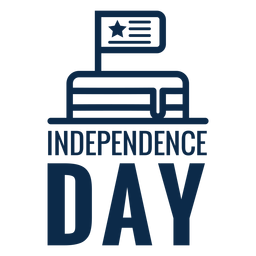 Independence Day Cake Flat PNG & SVG Design For T-Shirts