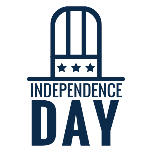 Independence day top hat flat PNG Design