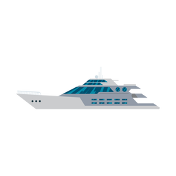 mega yacht icon