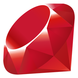 Ícone da linguagem de programação Ruby Desenho PNG