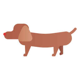 Simple Dog Illustration PNG & SVG Design For T-Shirts