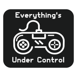 Under control t shirt graphic PNG Design