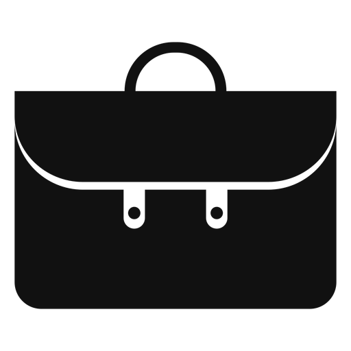 Univercity briefcase flat PNG Design