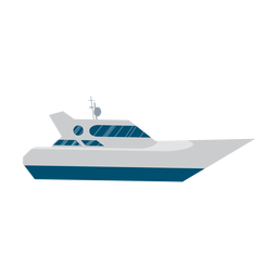 Yacht ship icon PNG Design