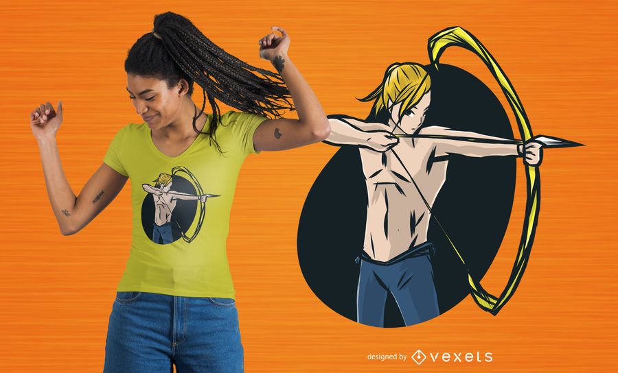 Arqueiro T-shirt Design Arqueiro T-shirt Design