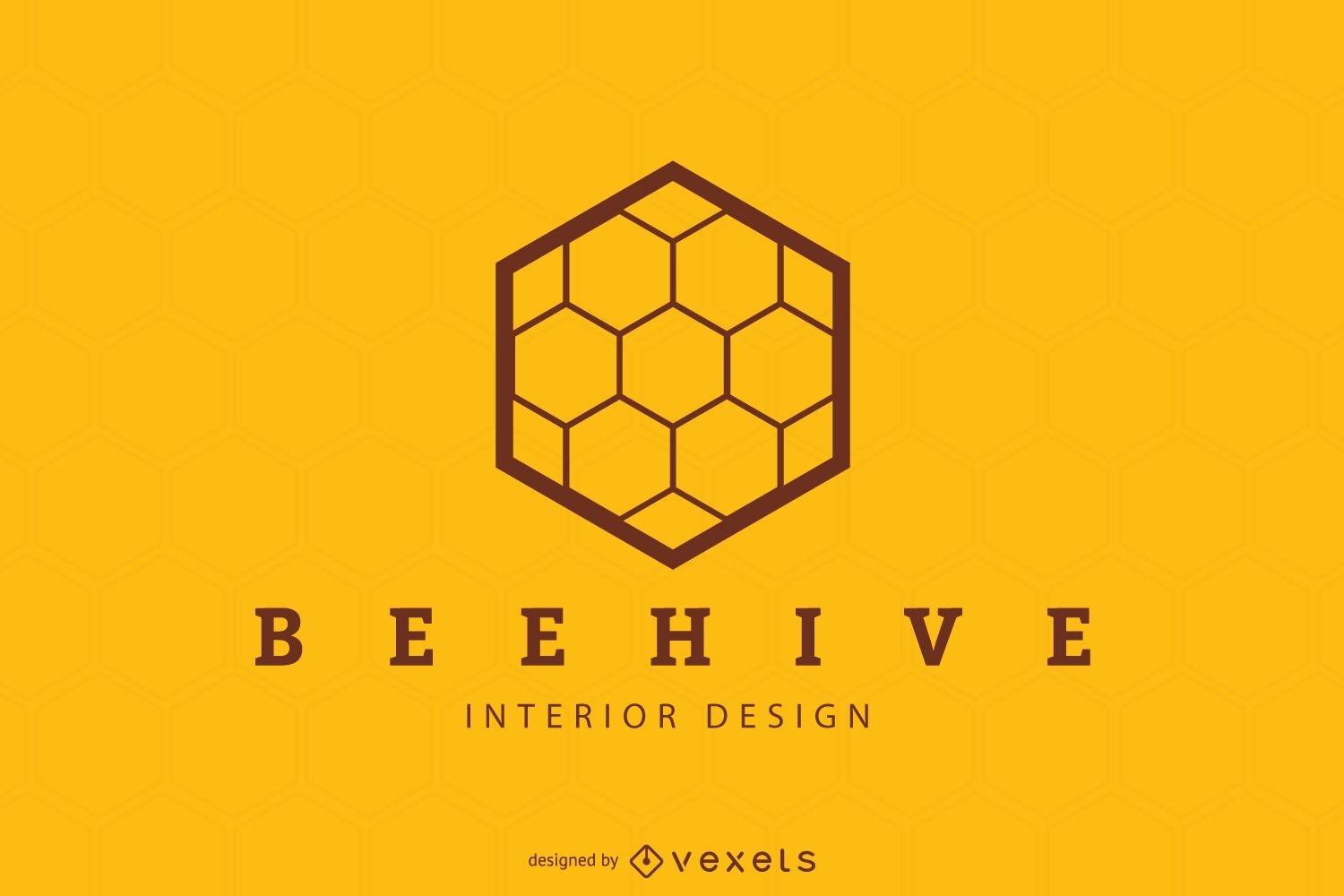 Beehive logo template