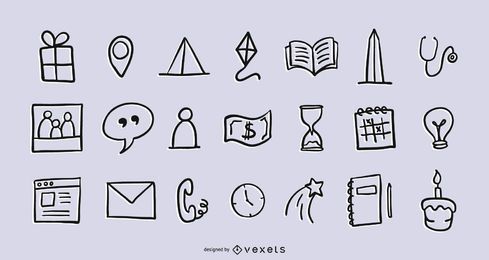 Paquete de iconos mixtos Paquete de iconos mixtos