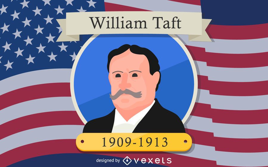 William Taft Cartoon Illustration Design William Taft Cartoon Illustration Design