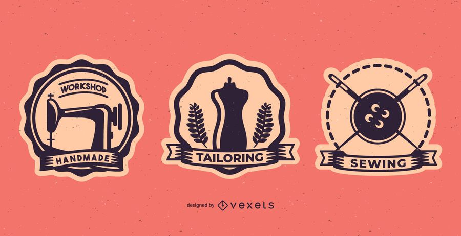Tailoring Badges Design Tailoring Badges Design