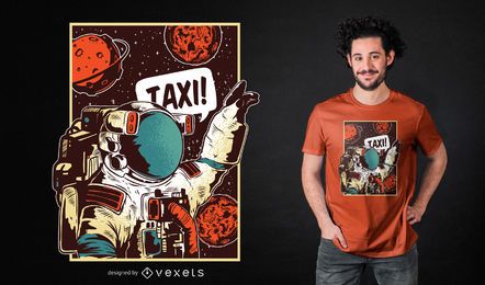 Design de t-shirt de passeio espacial Design de t-shirt de passeio espacial