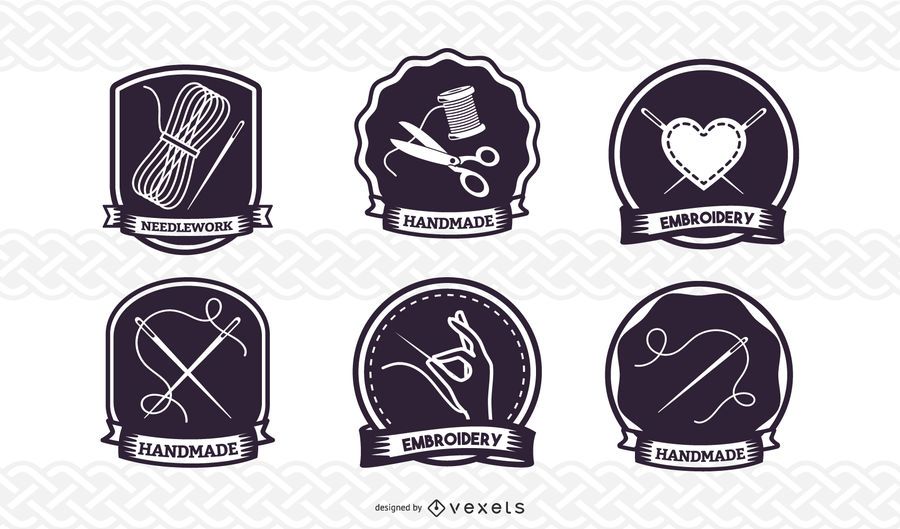 Sewing Badge Set Sewing Badge Set