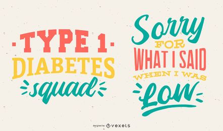 Diabetes Lettering Vector Design Diabetes Lettering Vector Design