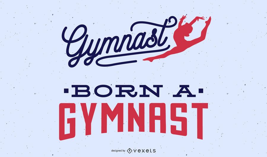 Gymnast lettering set Gymnast lettering set