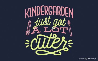 Kindergarten erhielt gerade viel niedlichere Briefgestaltung Kindergarten erhielt gerade viel niedlichere Briefgestaltung