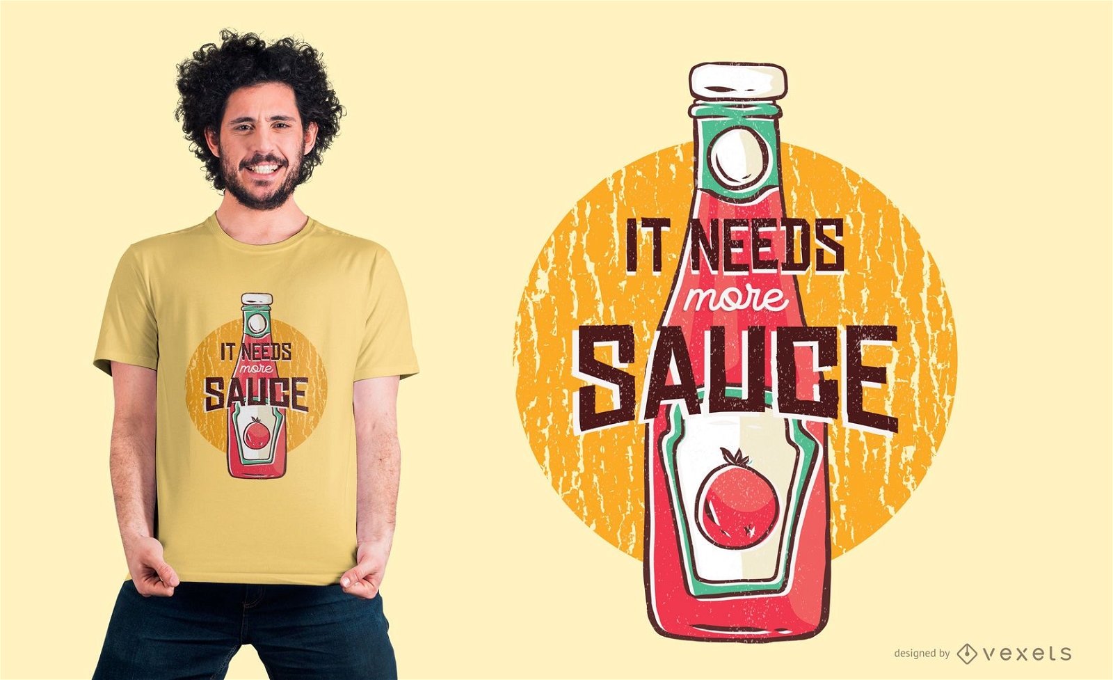 More Ketchup T-shirt Design