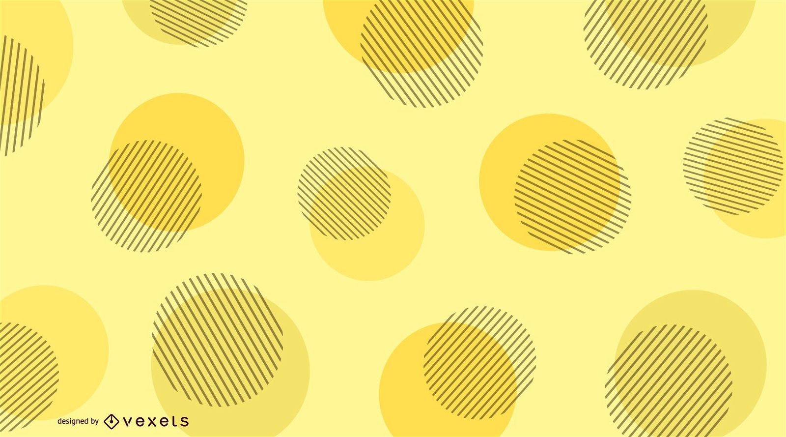 Yellow dots abstract background