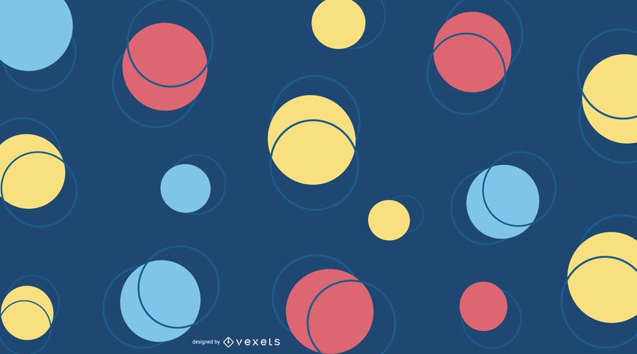 Abstract Colorful Circle Background Abstract Colorful Circle Background