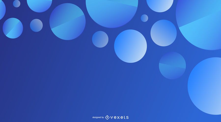 Blue Circular Background Blue Circular Background