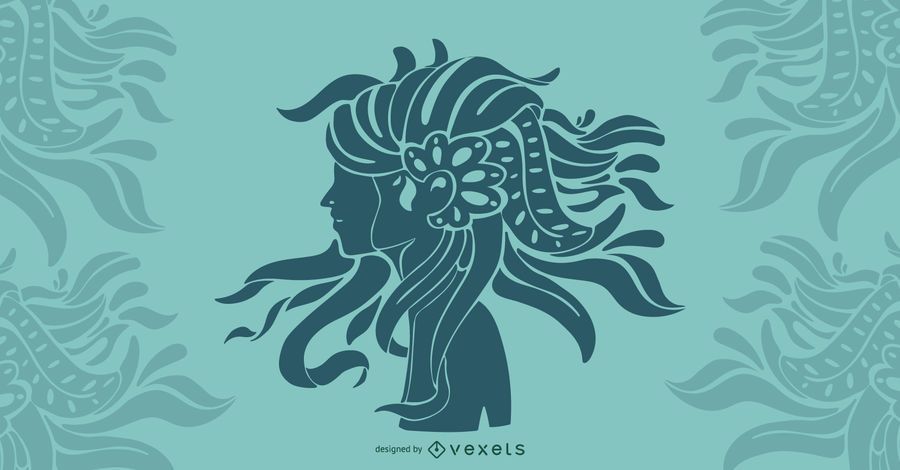 Diseño del arte del pelo Diseño del arte del pelo