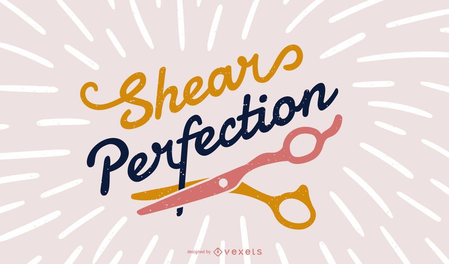 Hair Salon Lettering Design Hair Salon Lettering Design