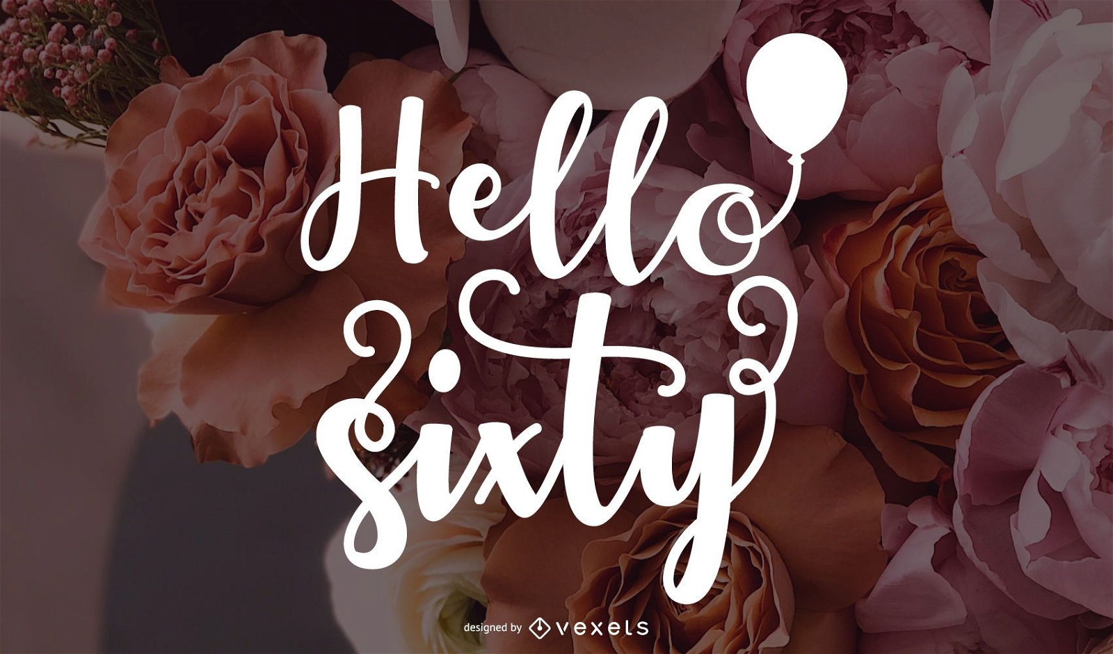 Hello Sixty Lettering Design