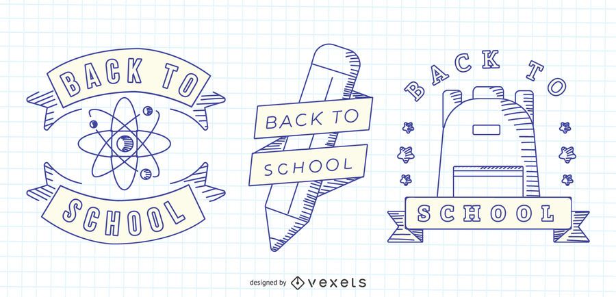 Back To School Vector Set Back To School Vector Set