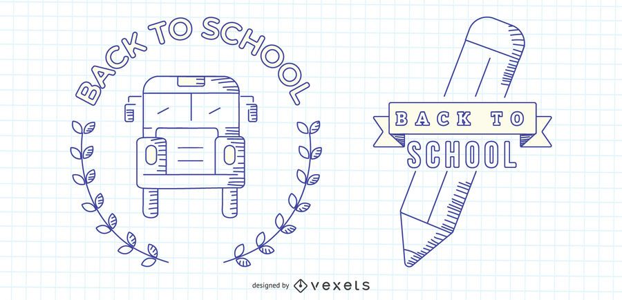 Back To School Vector Set Back To School Vector Set