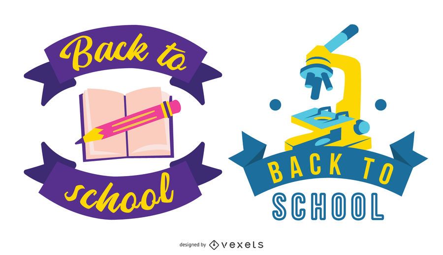 School Elements Vector Set School Elements Vector Set