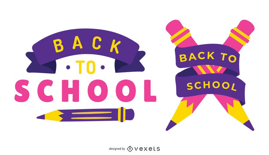 Regreso a la escuela Vector Set Regreso a la escuela Vector Set