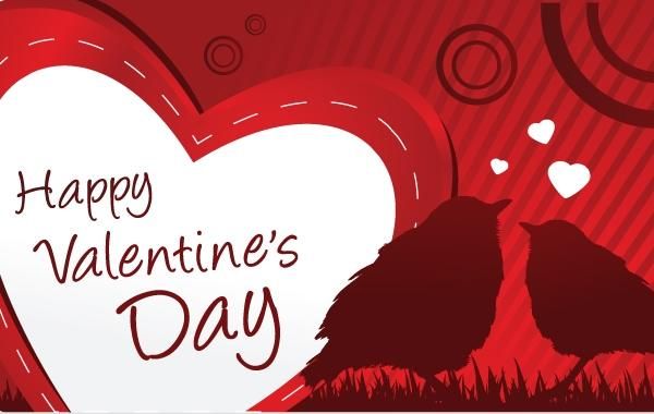 Happy Valentine\'s day card Happy Valentine\'s day card