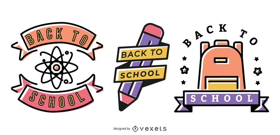 Regreso a la escuela conjunto de gráficos vectoriales Regreso a la escuela conjunto de gráficos vectoriales