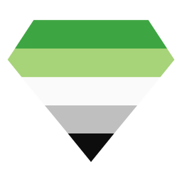 Aromantic agender brilliant diamond stripe flat Aromantic agender brilliant diamond stripe flat
