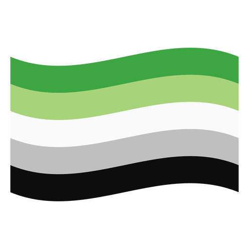 Aromantic Agender Flag Stripe Flat Transparent Png Svg Vector File