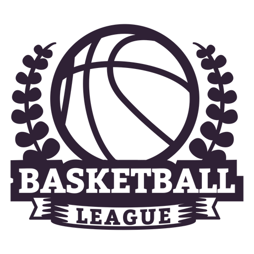 Design PNG E SVG De Distintivo De Bola De Basquete Para Camisetas