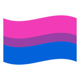 Design PNG E SVG De Bandeira Bissexual Listra Plana Para Camisetas