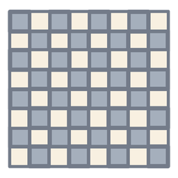 Placa de verificação quadrada plana