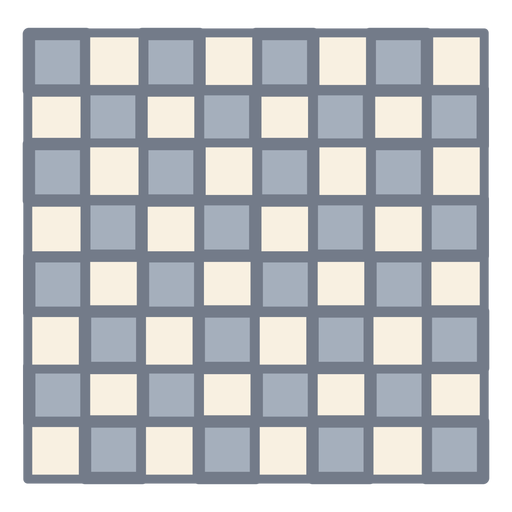 Board Check Square Flat PNG-Design