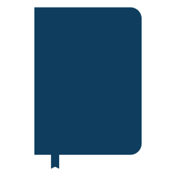 Book double page page bookmark silhouette Book double page page bookmark silhouette