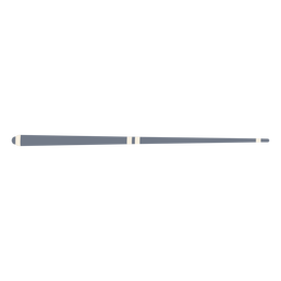 Cue stick silhouette PNG Design
