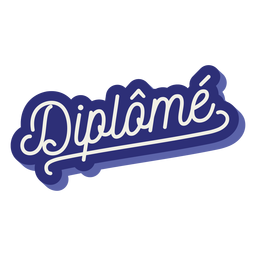 Autocolante Diplomé Desenho PNG